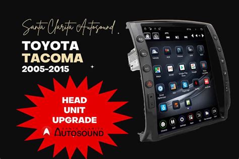Buy in monthly payments with Affirm on orders over 50. . 2nd gen tacoma head unit upgrade